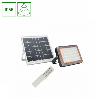 Zdalnie sterowany naświetlacz z panelem solarnym NOCTIS SOLARIS 50W IP65 czarny  (SLI029063CW)